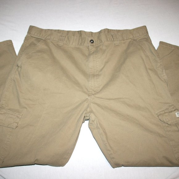 Wrangler Pants Wrangler Cargo Pant Men 42x32 Beige New Poshmark
